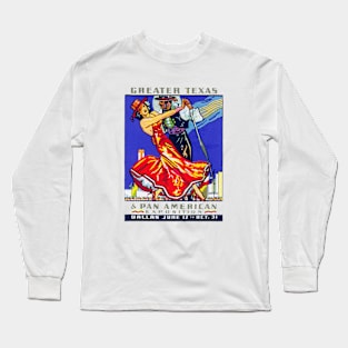 1937 Texas and Pan American Exposition Long Sleeve T-Shirt